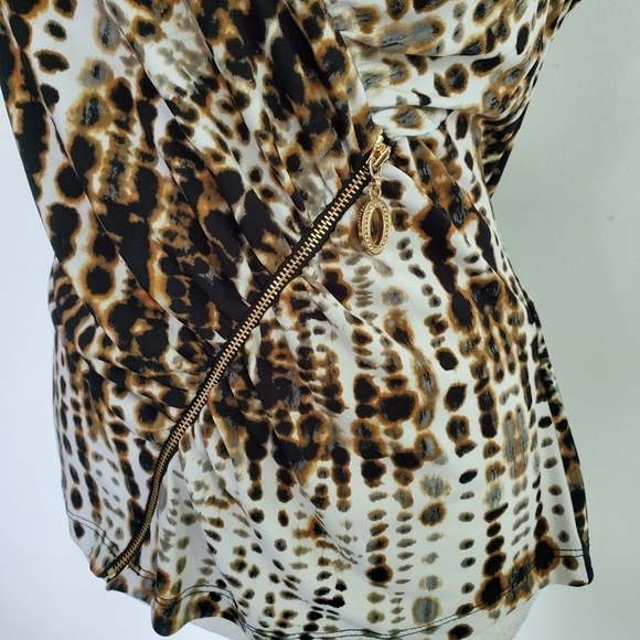 Ivanka Trump Tie Dye Zipper Top - Picture 3 of 8